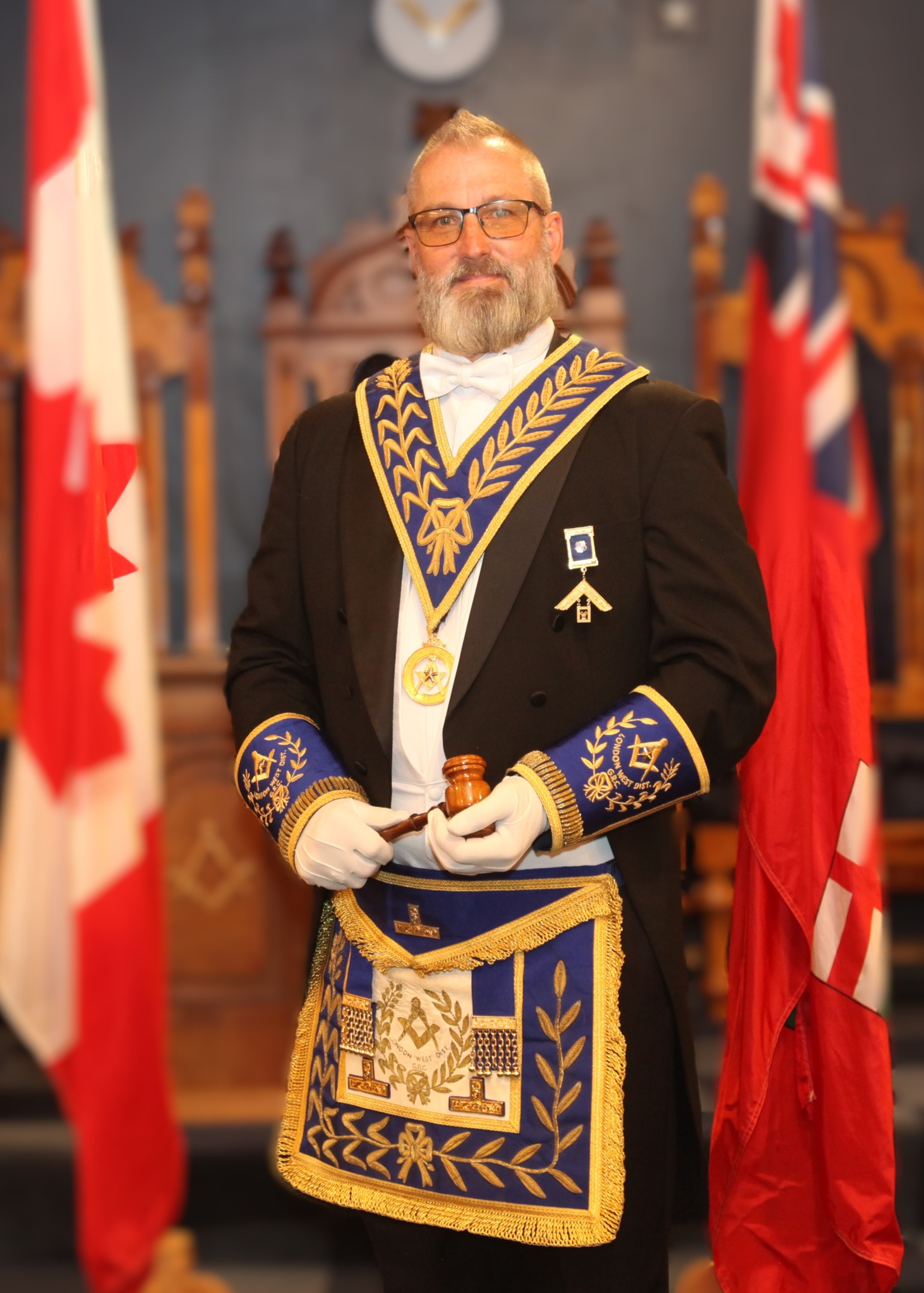 Right Worshipful Brother Ian Nicholas Sprague District Deputy Grand Master – London West 2024-2025